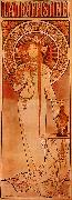 Alphonse Mucha La Trappistine USA oil painting artist